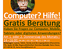 Veranstaltungen Regionalbibliothek Wetzikon