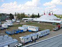 Bild eines Zirkus auf dem Mattacker-Areal